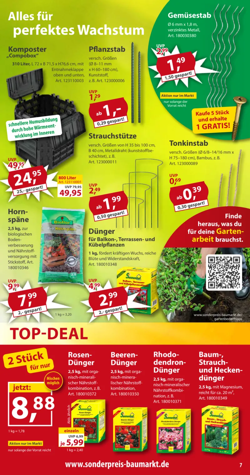 Sonderpreis Baumarkt Prospekt vom 23.05.2026, Seite 7