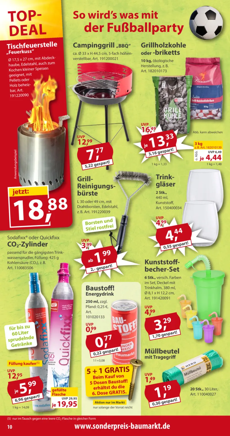 Sonderpreis Baumarkt Prospekt vom 30.05.2026, Seite 10