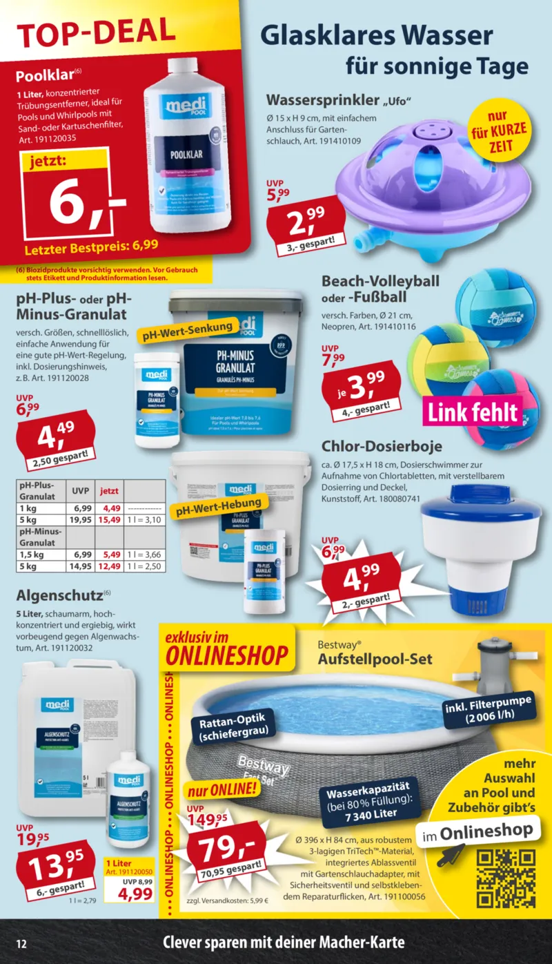 Sonderpreis Baumarkt Prospekt vom 30.05.2026, Seite 12