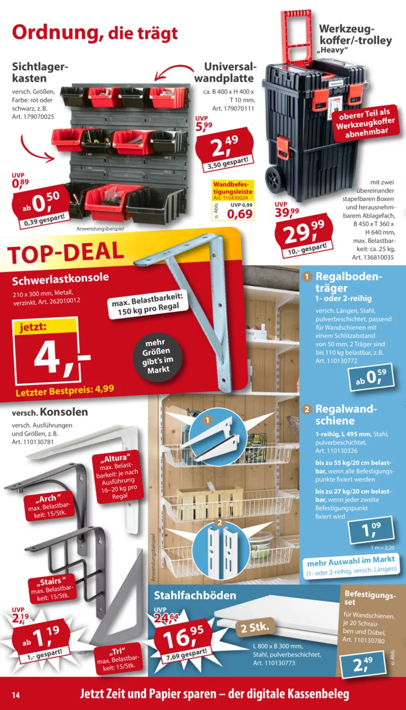 Sonderpreis Baumarkt Prospekt vom 30.05.2026, Seite 14