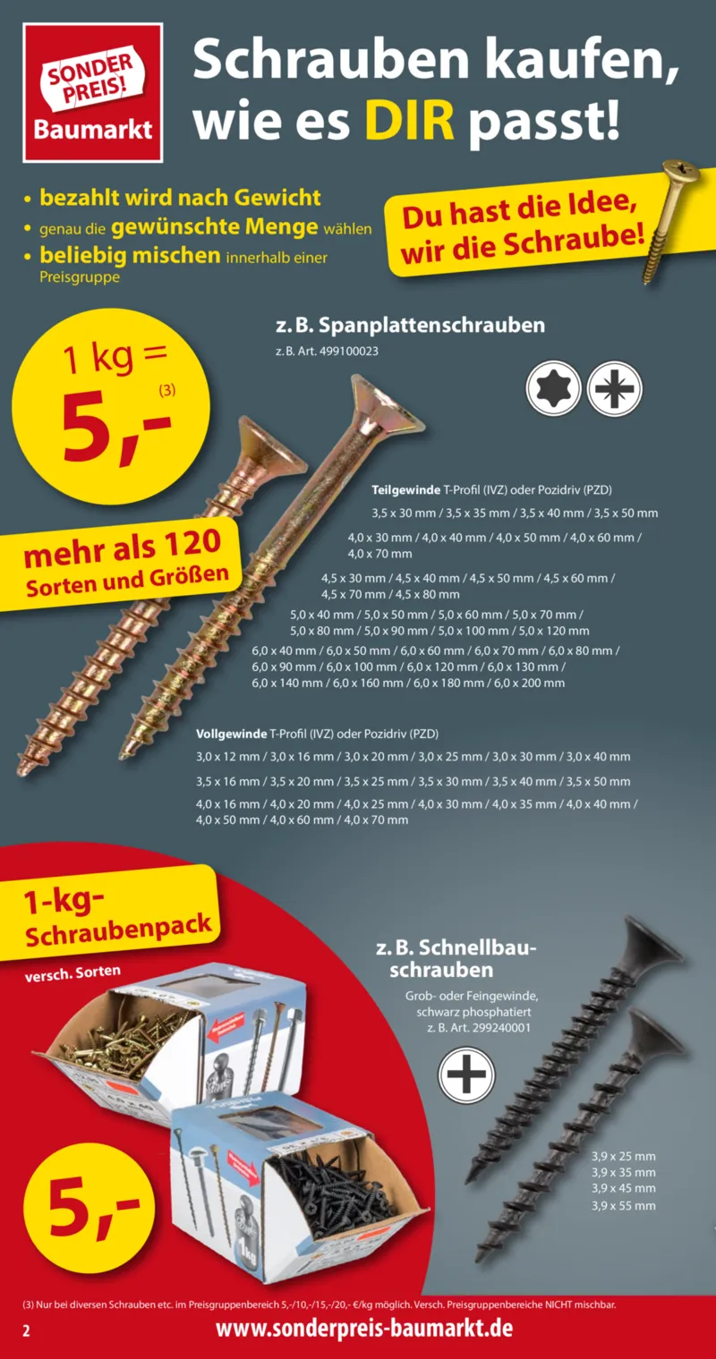 Sonderpreis Baumarkt Prospekt vom 30.05.2026, Seite 2
