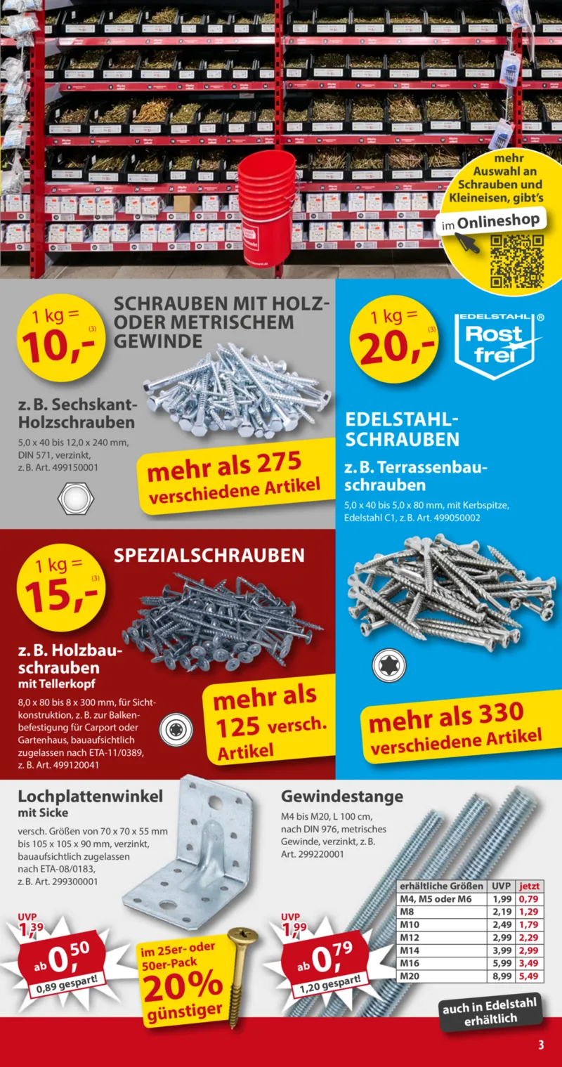 Sonderpreis Baumarkt Prospekt vom 30.05.2026, Seite 3