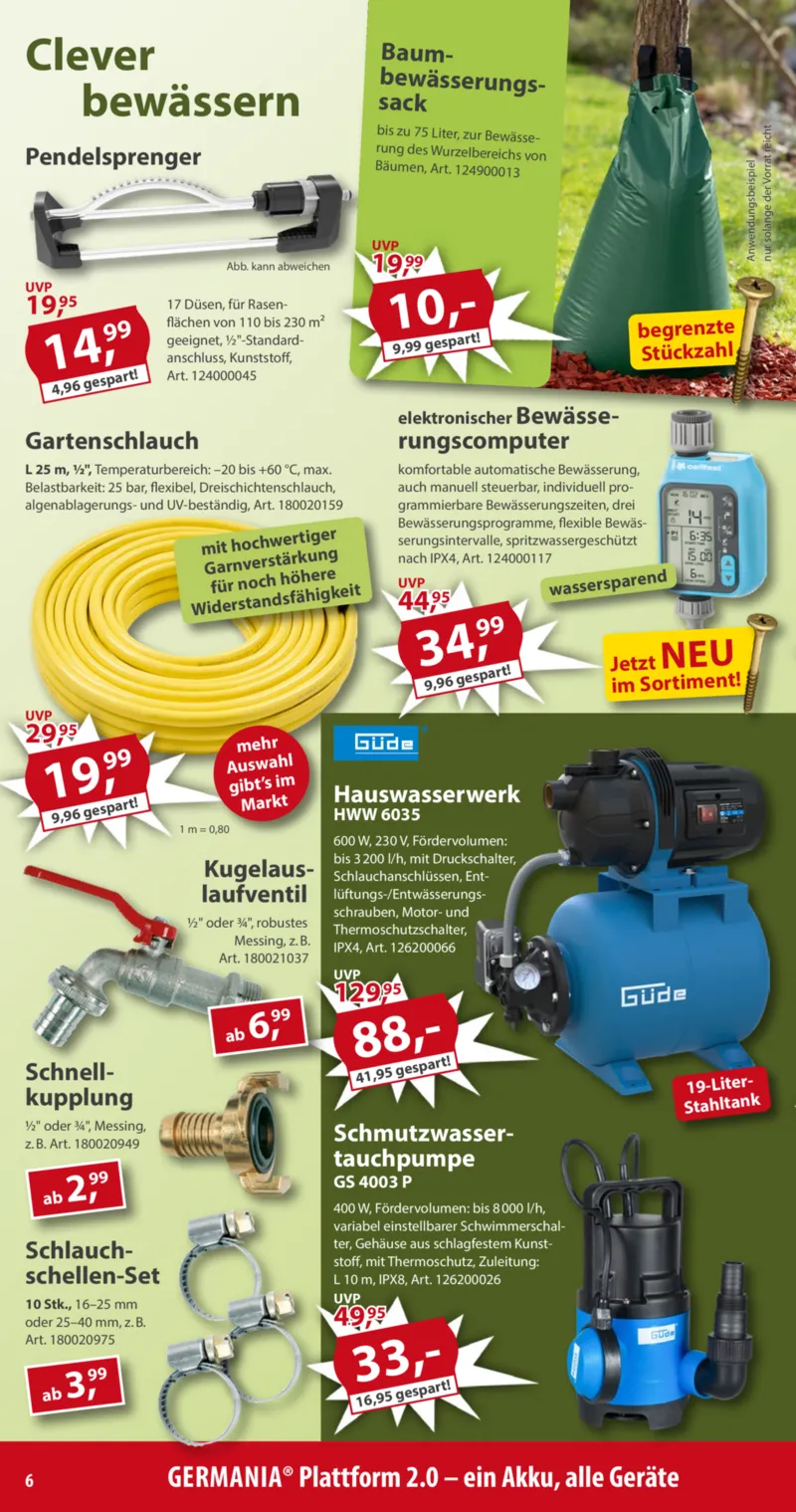 Sonderpreis Baumarkt Prospekt vom 30.05.2026, Seite 6