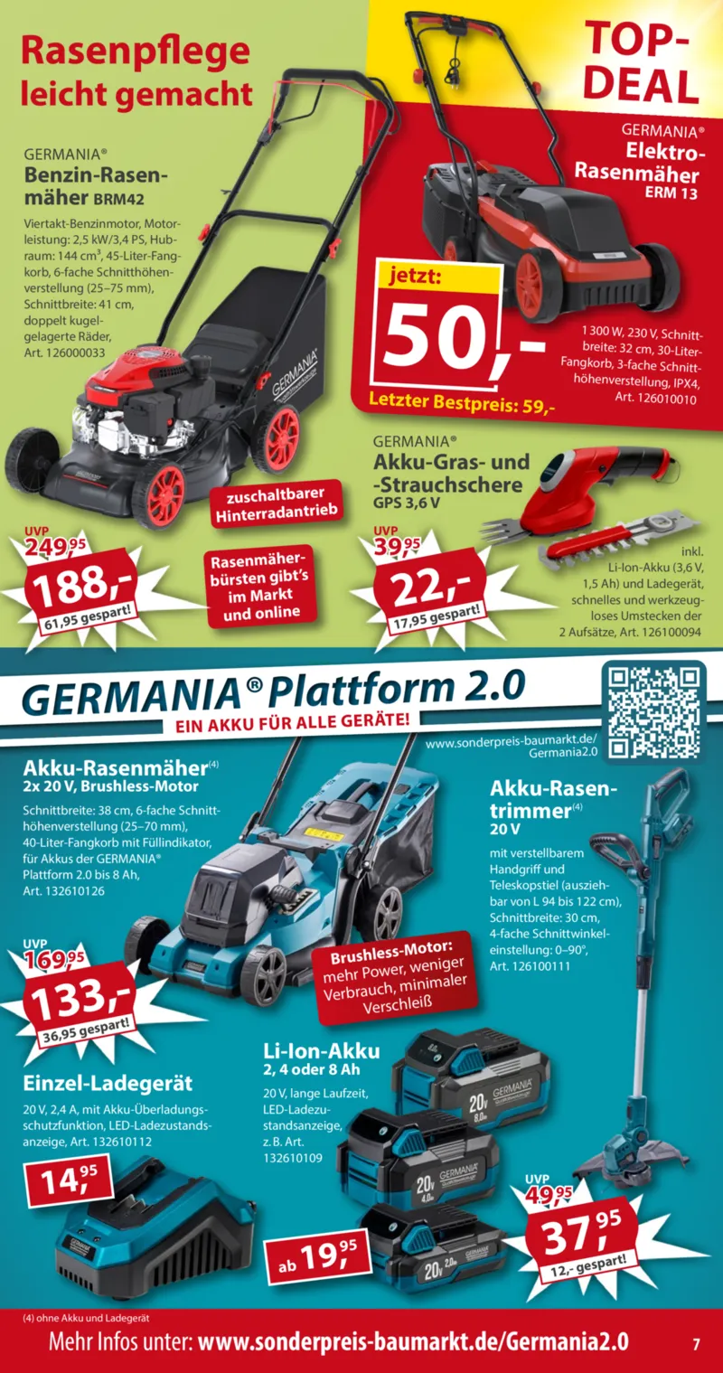 Sonderpreis Baumarkt Prospekt vom 30.05.2026, Seite 7