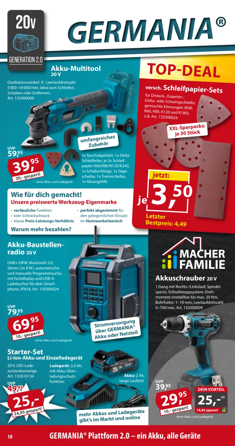 Sonderpreis Baumarkt Prospekt vom 06.06.2026, Seite 10