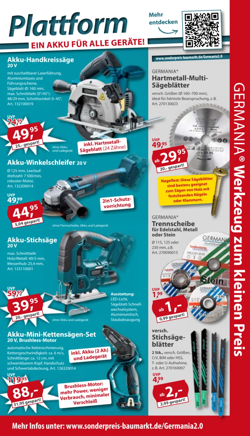 Sonderpreis Baumarkt Prospekt vom 06.06.2026, Seite 11