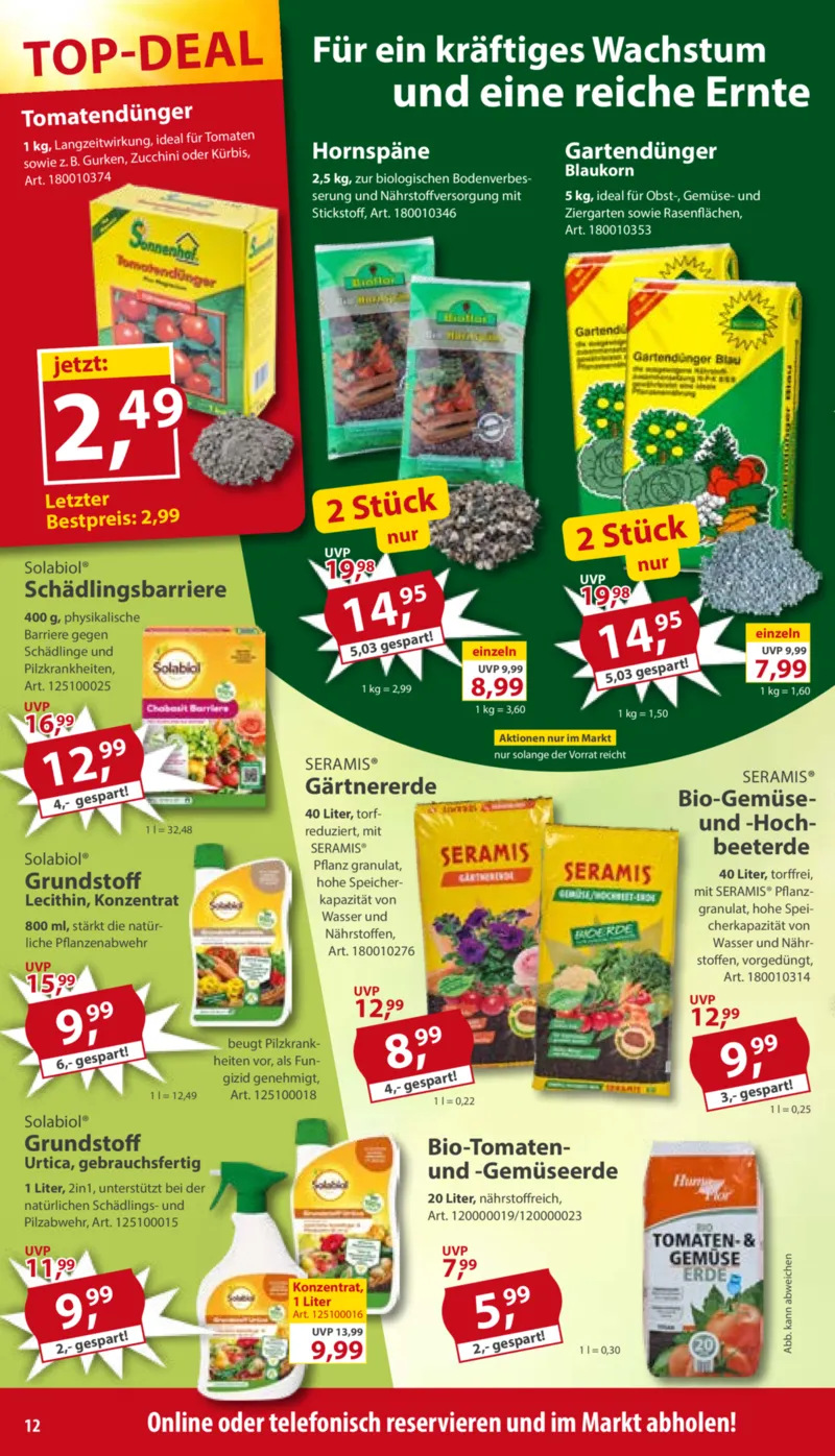 Sonderpreis Baumarkt Prospekt vom 06.06.2026, Seite 12