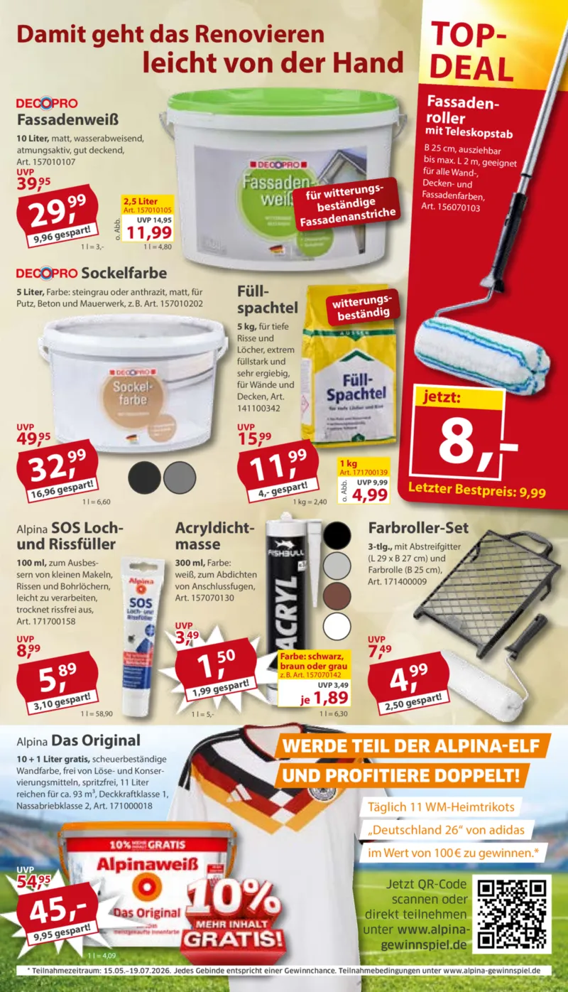 Sonderpreis Baumarkt Prospekt vom 06.06.2026, Seite 17