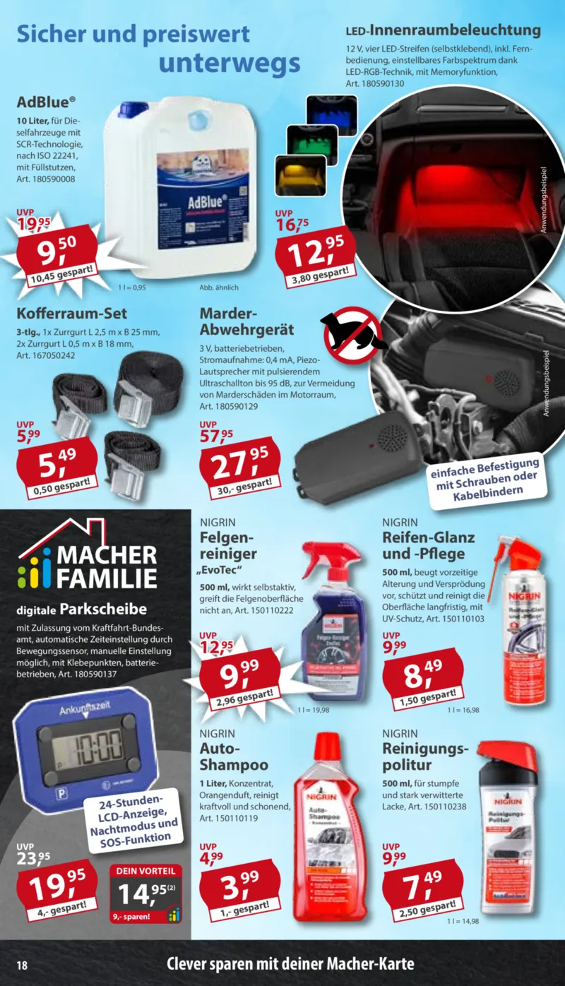 Sonderpreis Baumarkt Prospekt vom 06.06.2026, Seite 18
