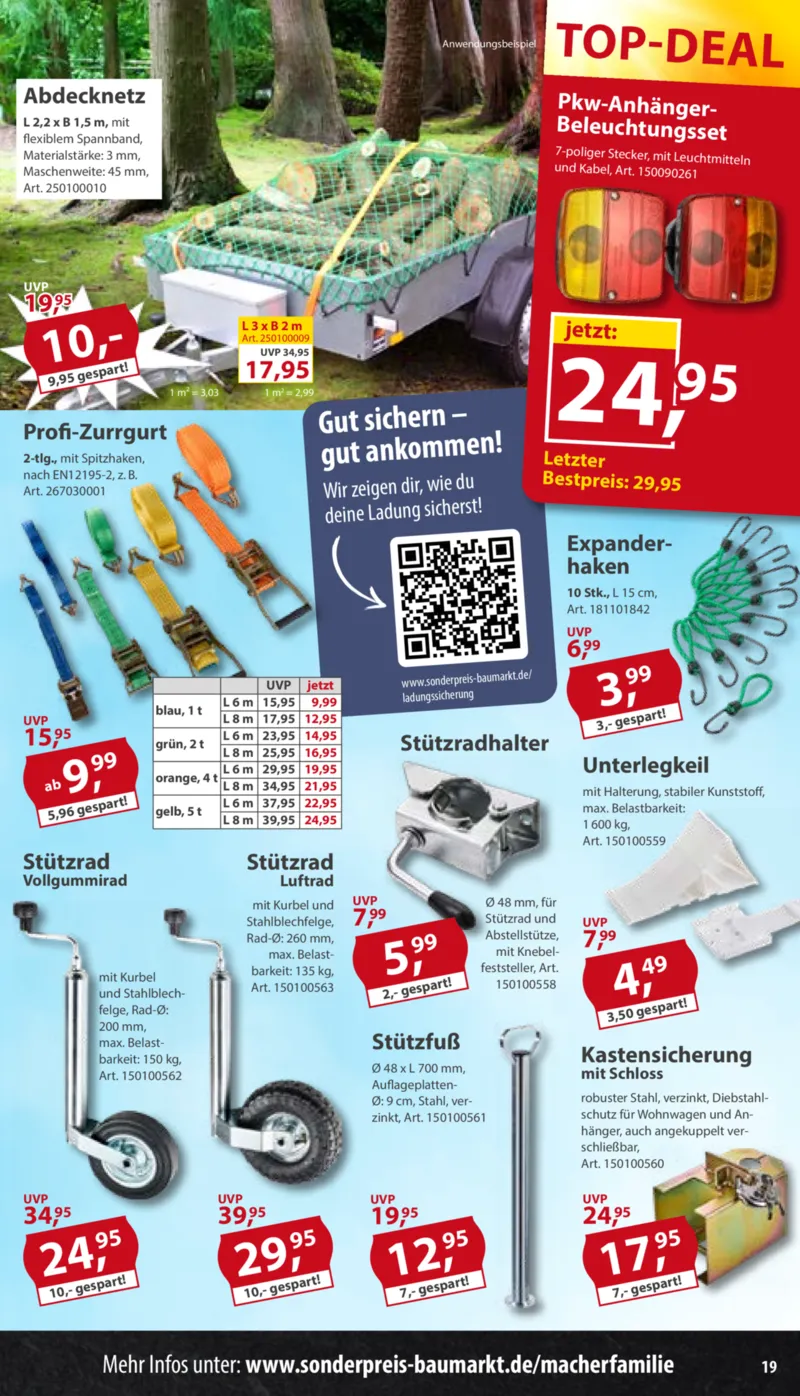 Sonderpreis Baumarkt Prospekt vom 06.06.2026, Seite 19