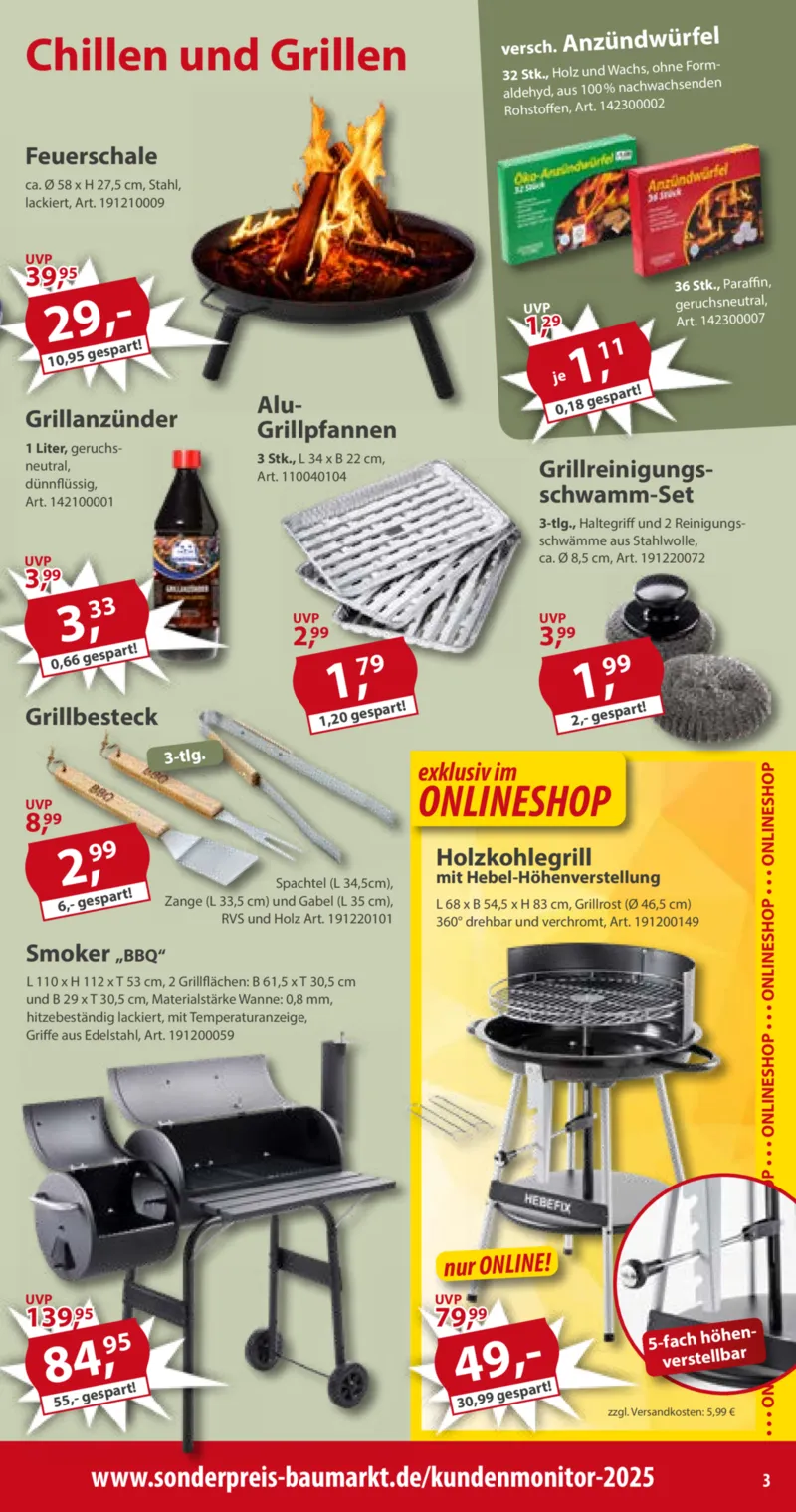 Sonderpreis Baumarkt Prospekt vom 06.06.2026, Seite 3
