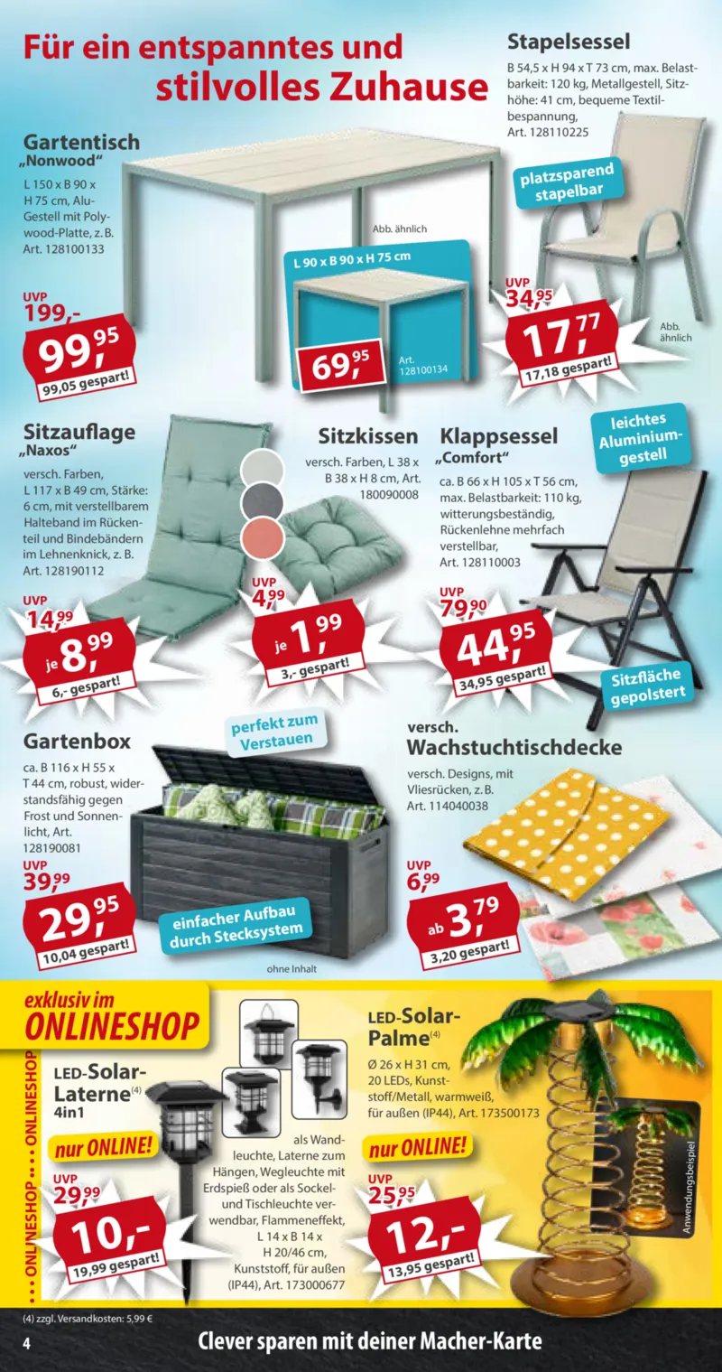 Sonderpreis Baumarkt Prospekt vom 06.06.2026, Seite 4