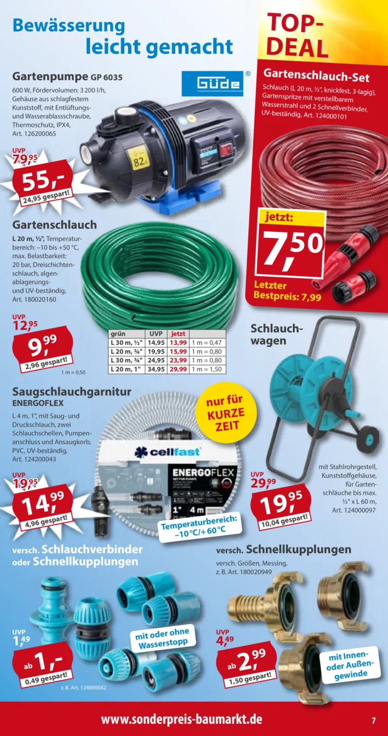 Sonderpreis Baumarkt Prospekt vom 06.06.2026, Seite 7