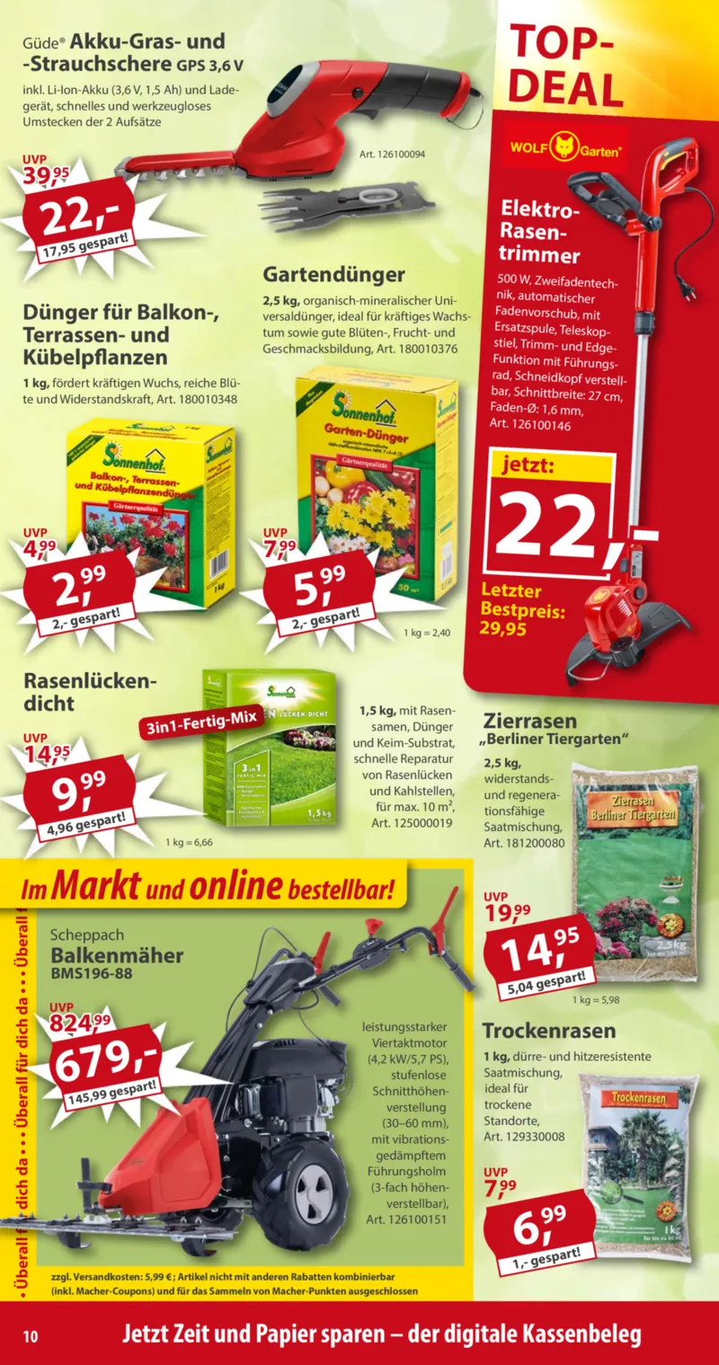 Sonderpreis Baumarkt Prospekt vom 13.06.2026, Seite 10