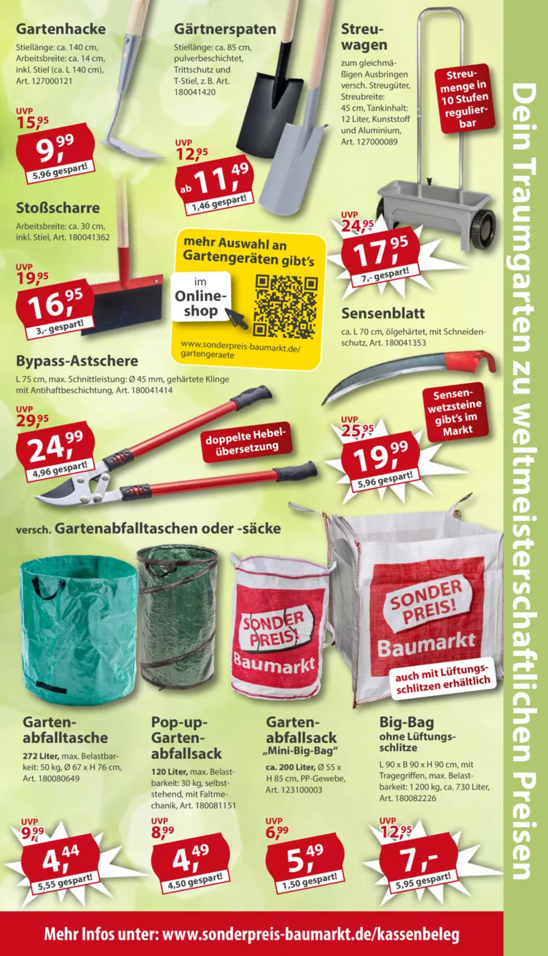 Sonderpreis Baumarkt Prospekt vom 13.06.2026, Seite 11