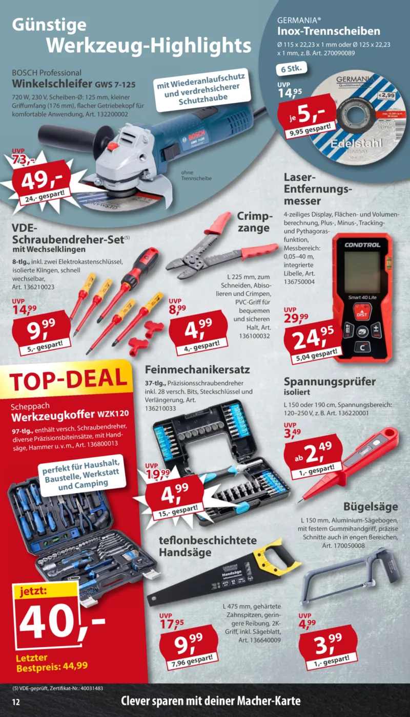 Sonderpreis Baumarkt Prospekt vom 13.06.2026, Seite 12