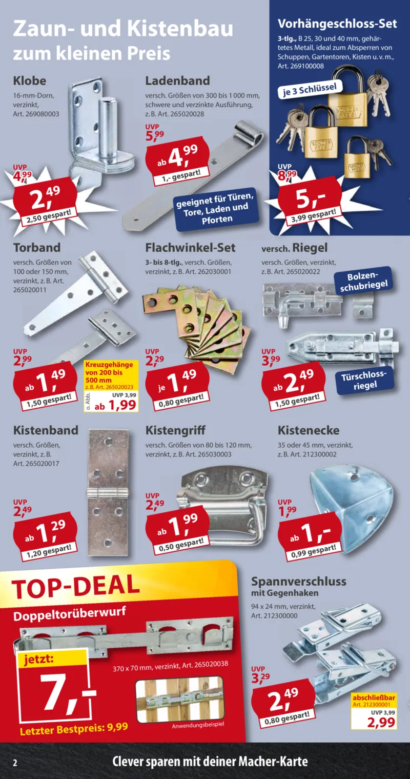 Sonderpreis Baumarkt Prospekt vom 13.06.2026, Seite 2