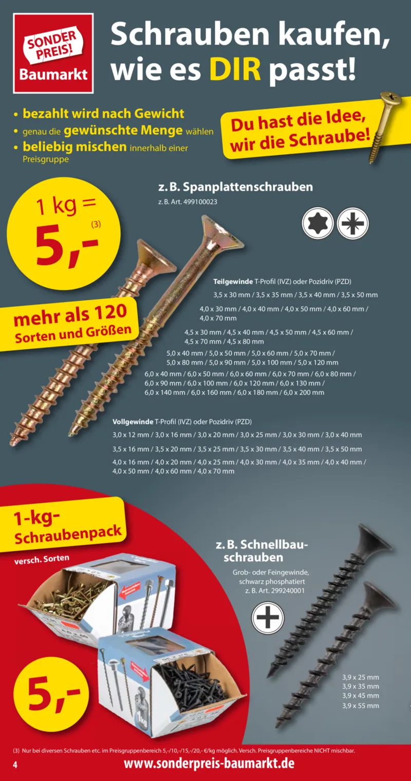 Sonderpreis Baumarkt Prospekt vom 13.06.2026, Seite 4