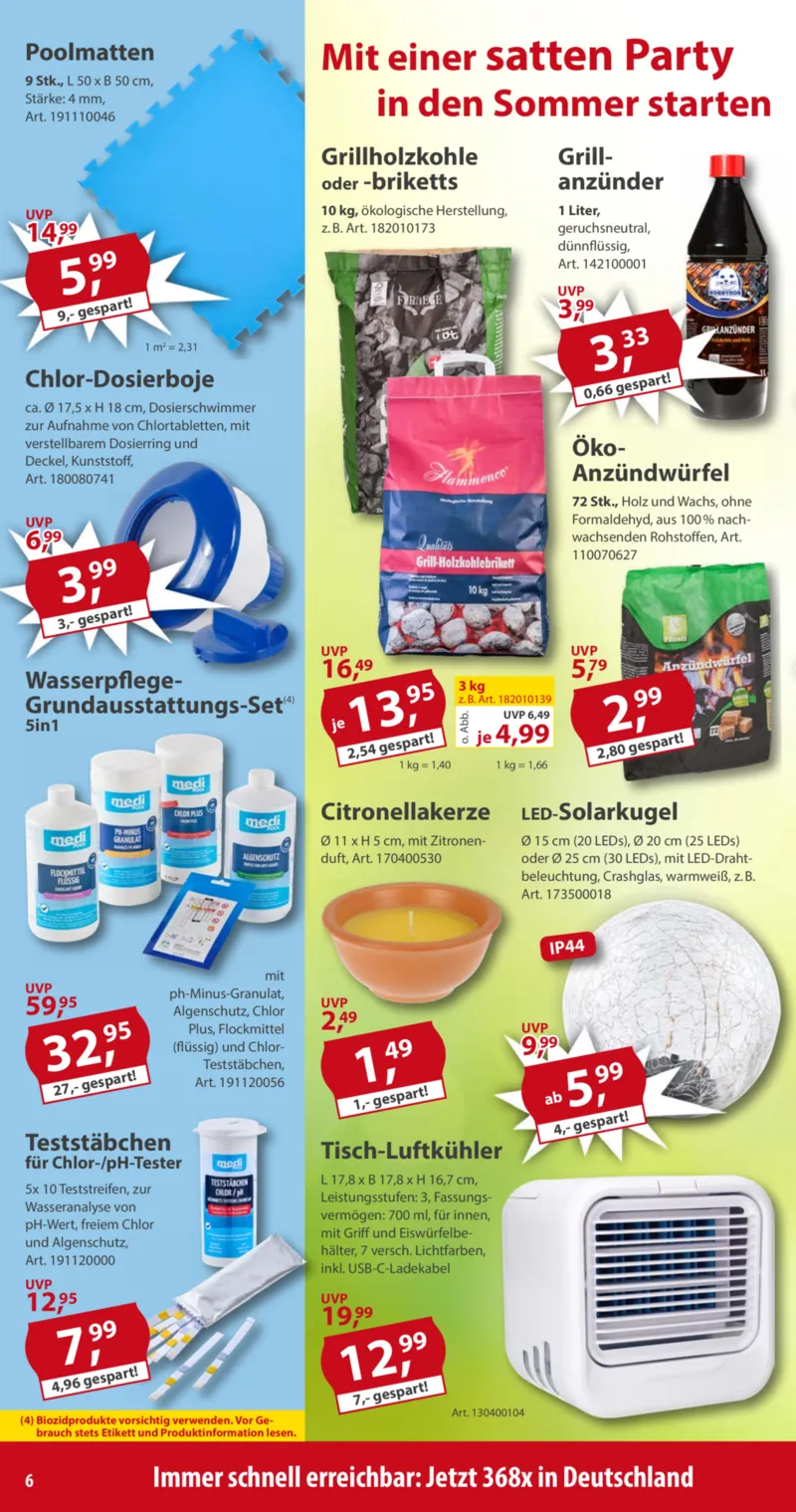 Sonderpreis Baumarkt Prospekt vom 13.06.2026, Seite 6