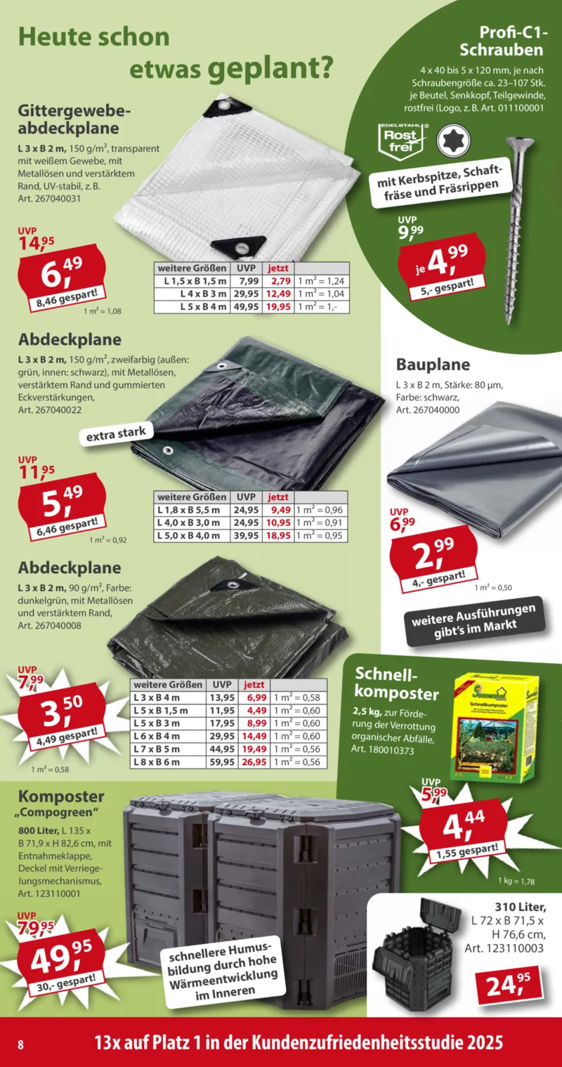 Sonderpreis Baumarkt Prospekt vom 13.06.2026, Seite 8