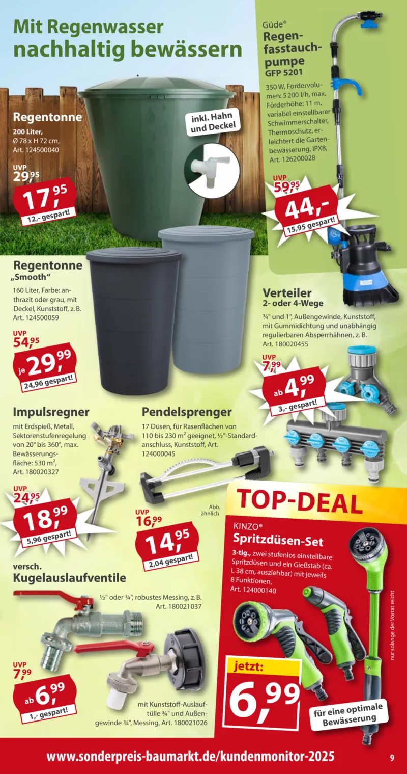 Sonderpreis Baumarkt Prospekt vom 13.06.2026, Seite 9