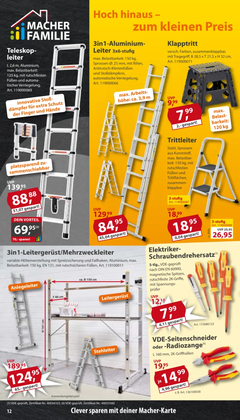 Sonderpreis Baumarkt Prospekt vom 27.06.2026, Seite 12