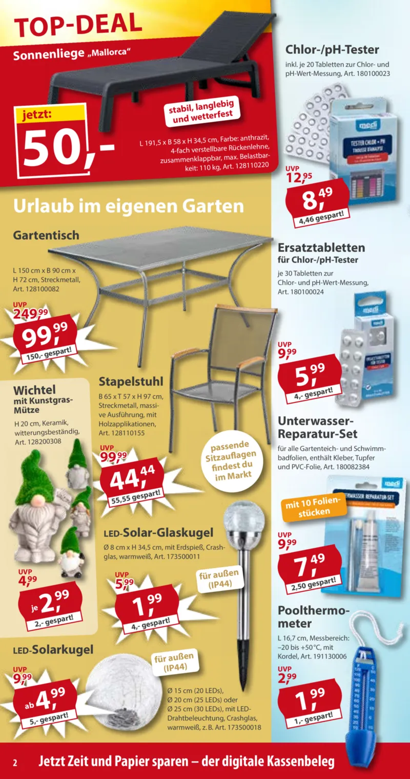 Sonderpreis Baumarkt Prospekt vom 27.06.2026, Seite 2