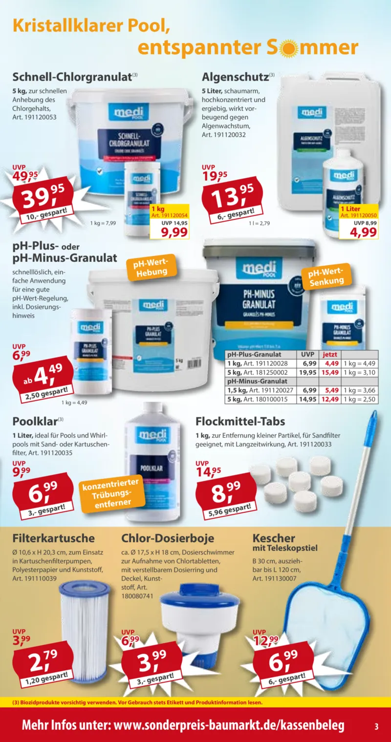 Sonderpreis Baumarkt Prospekt vom 27.06.2026, Seite 3