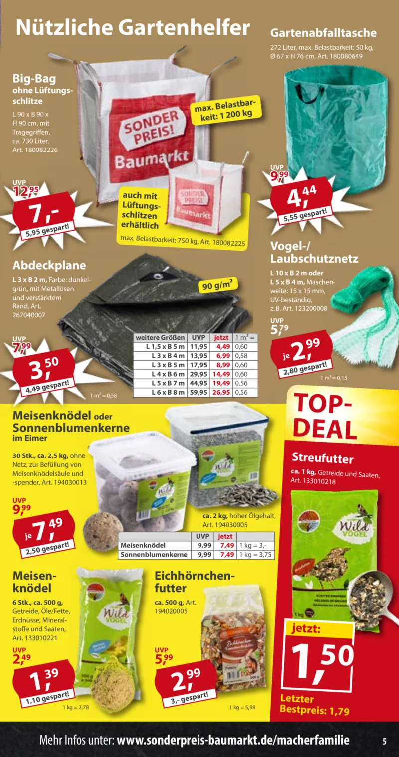 Sonderpreis Baumarkt Prospekt vom 27.06.2026, Seite 5