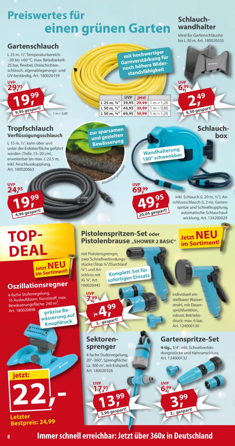 Sonderpreis Baumarkt Prospekt vom 27.06.2026, Seite 8