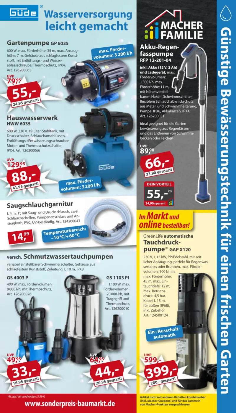 Sonderpreis Baumarkt Prospekt vom 27.06.2026, Seite 9
