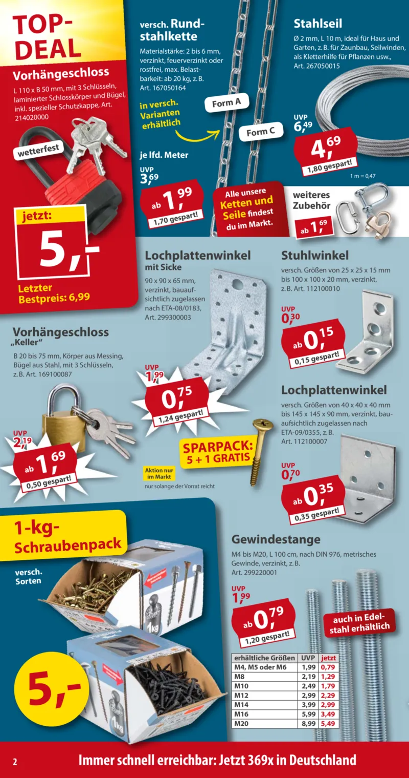Sonderpreis Baumarkt Prospekt vom 04.07.2026, Seite 2