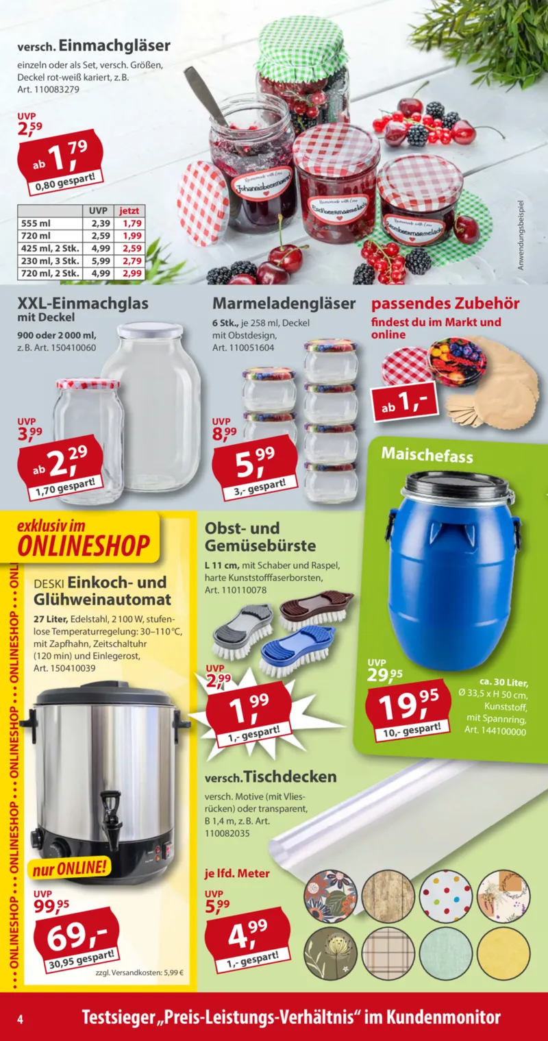 Sonderpreis Baumarkt Prospekt vom 04.07.2026, Seite 4