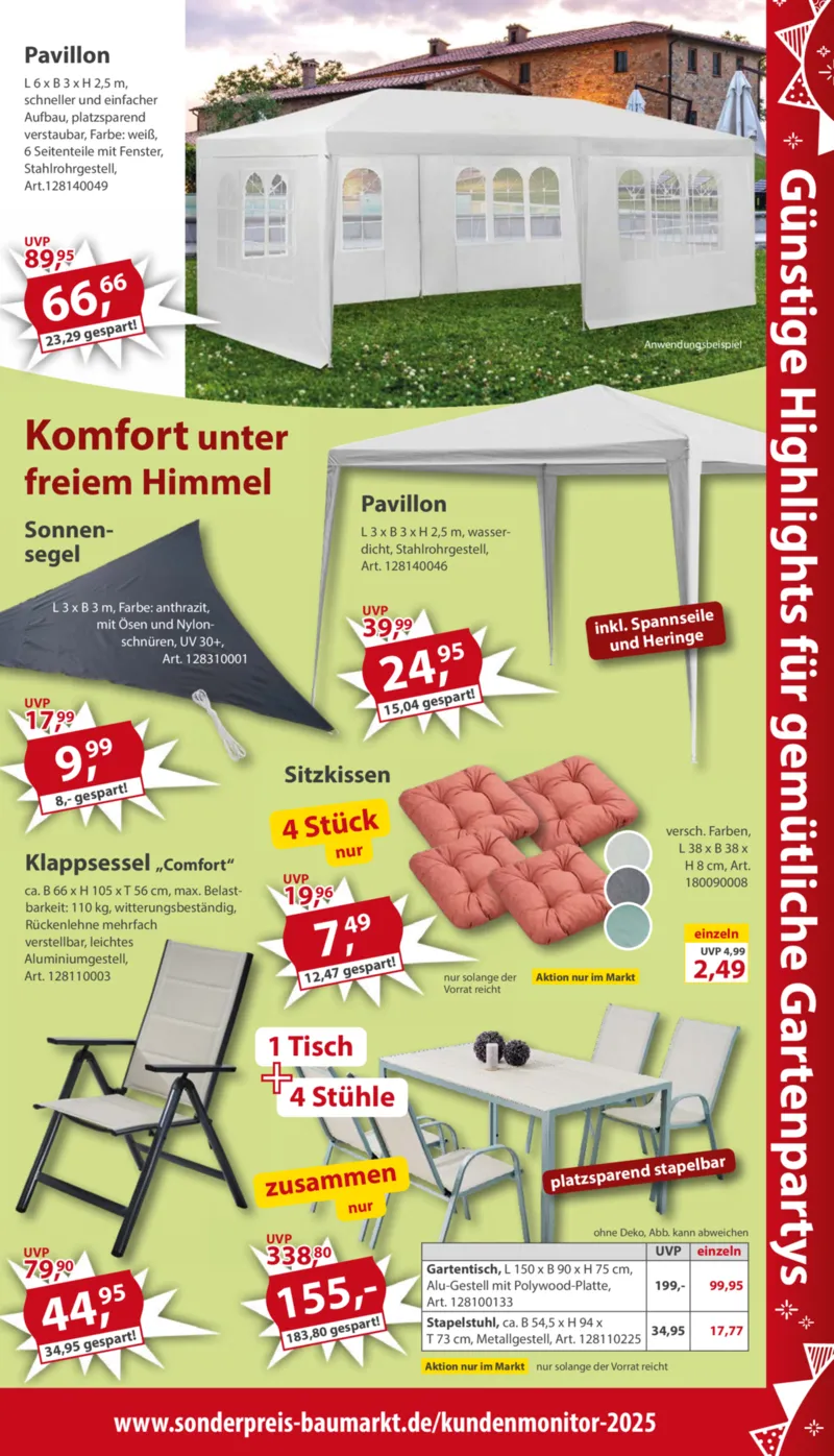Sonderpreis Baumarkt Prospekt vom 04.07.2026, Seite 9