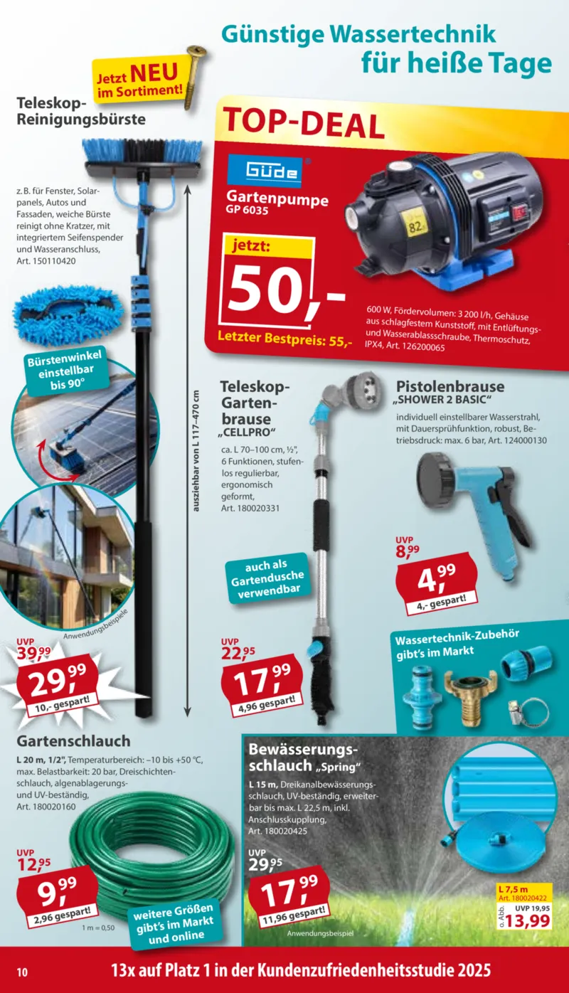 Sonderpreis Baumarkt Prospekt vom 18.07.2026, Seite 10