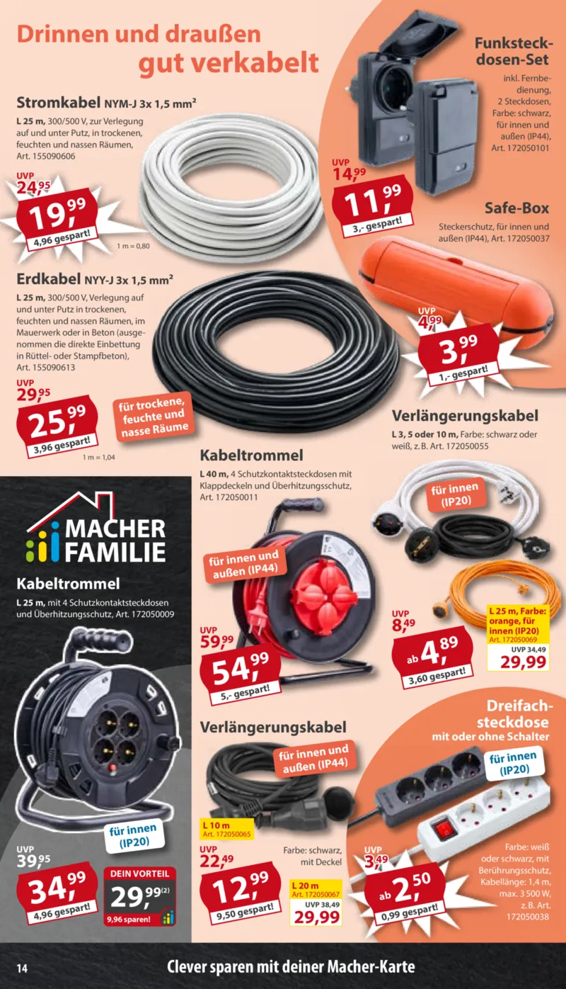 Sonderpreis Baumarkt Prospekt vom 18.07.2026, Seite 14