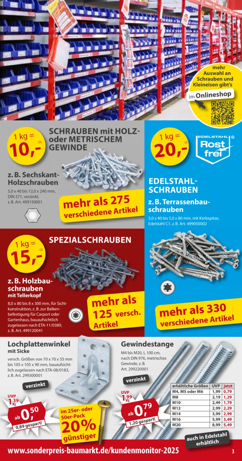Sonderpreis Baumarkt Prospekt vom 18.07.2026, Seite 3