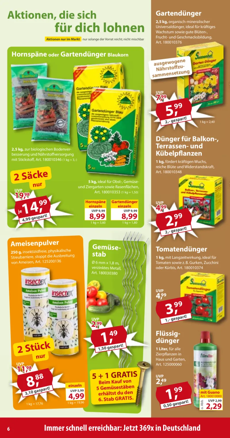 Sonderpreis Baumarkt Prospekt vom 18.07.2026, Seite 6