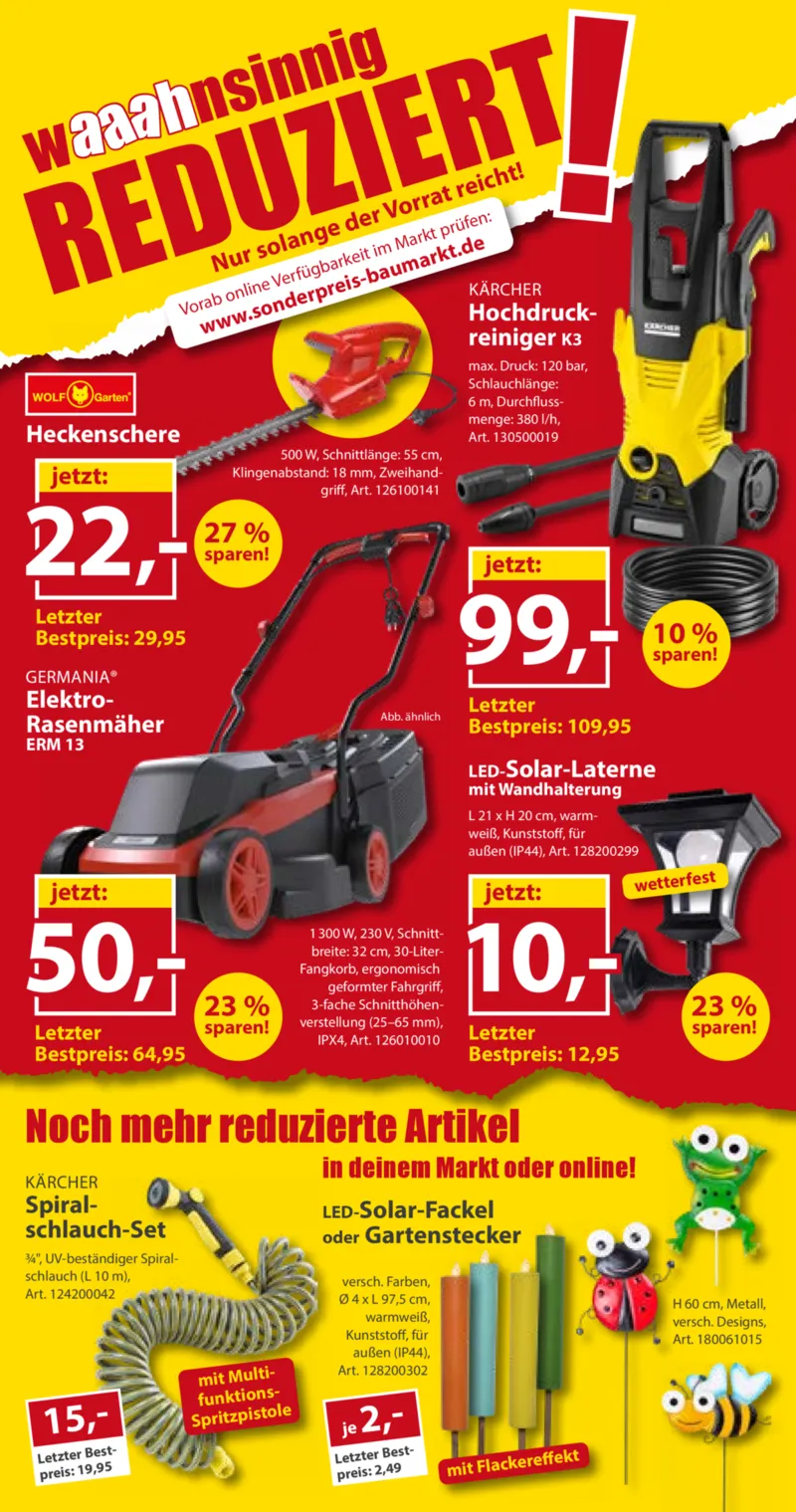 Sonderpreis Baumarkt Prospekt vom 18.07.2026, Seite 8