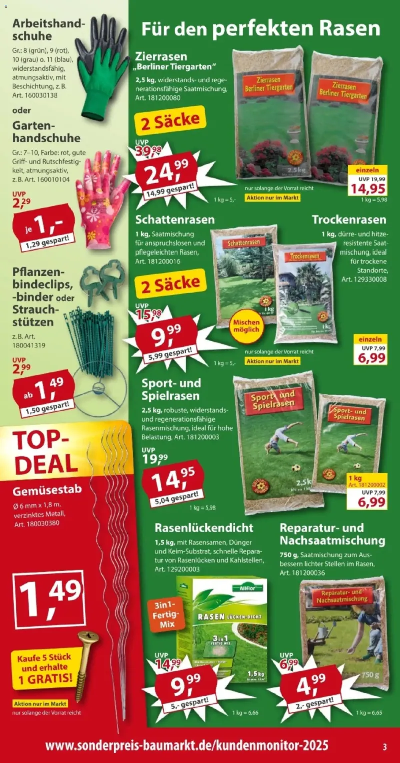 Sonderpreis Baumarkt Prospekt vom 01.08.2026, Seite 3