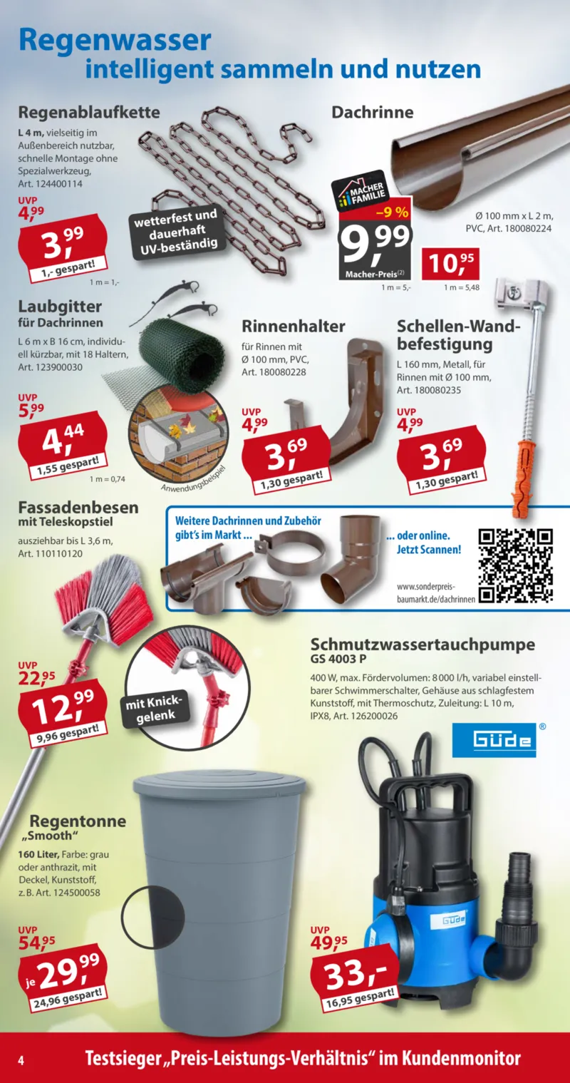 Sonderpreis Baumarkt Prospekt vom 15.08.2026, Seite 4