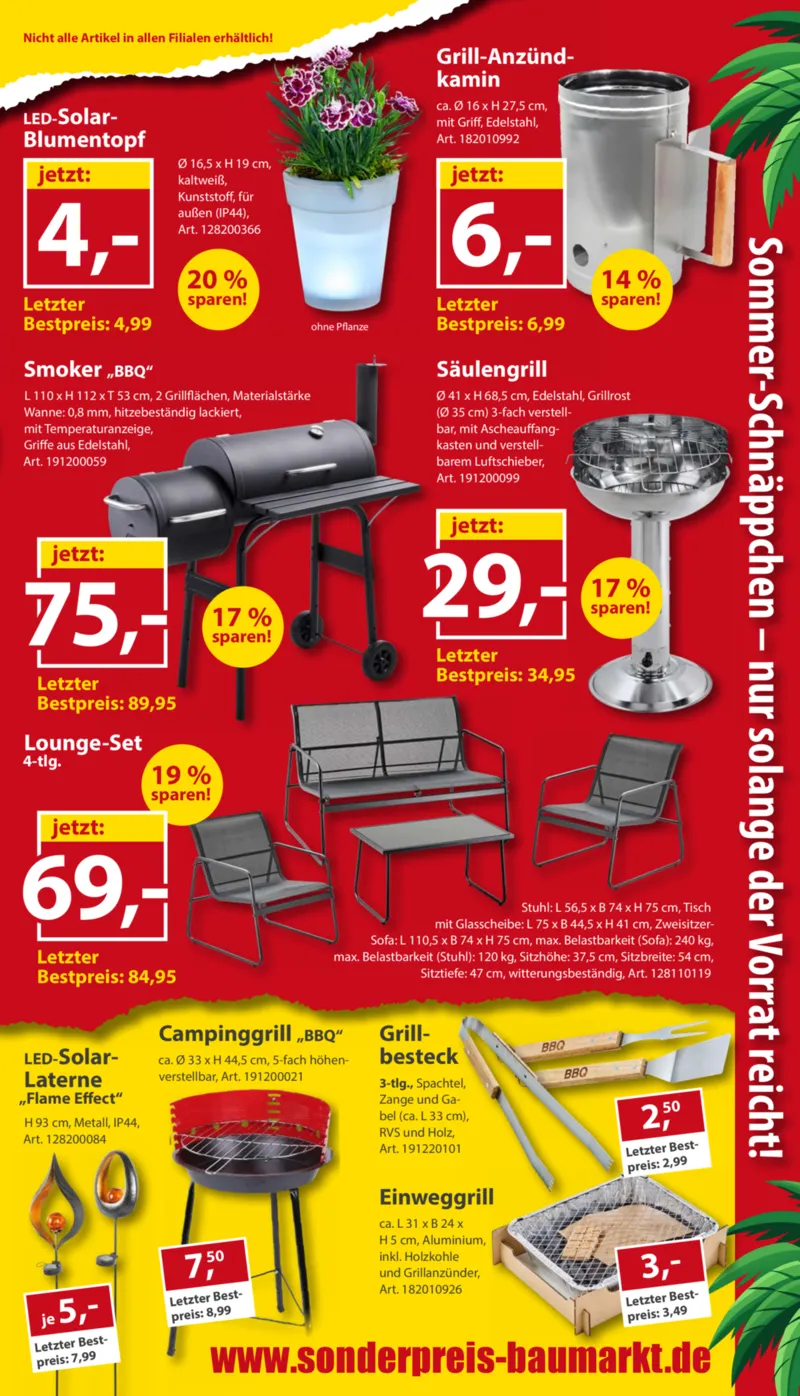 Sonderpreis Baumarkt Prospekt vom 15.08.2026, Seite 9