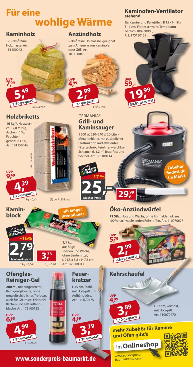 Sonderpreis Baumarkt Prospekt vom 29.08.2026, Seite 3