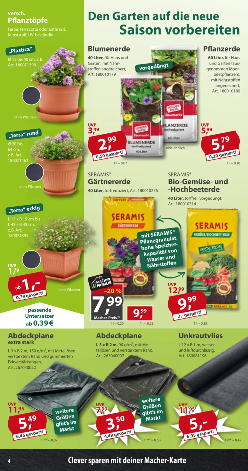 Sonderpreis Baumarkt Prospekt vom 29.08.2026, Seite 4