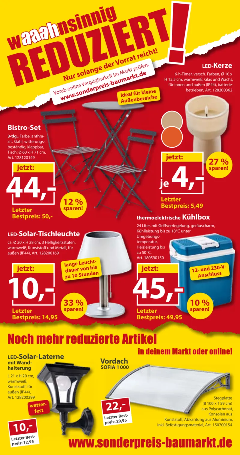 Sonderpreis Baumarkt Prospekt vom 29.08.2026, Seite 7