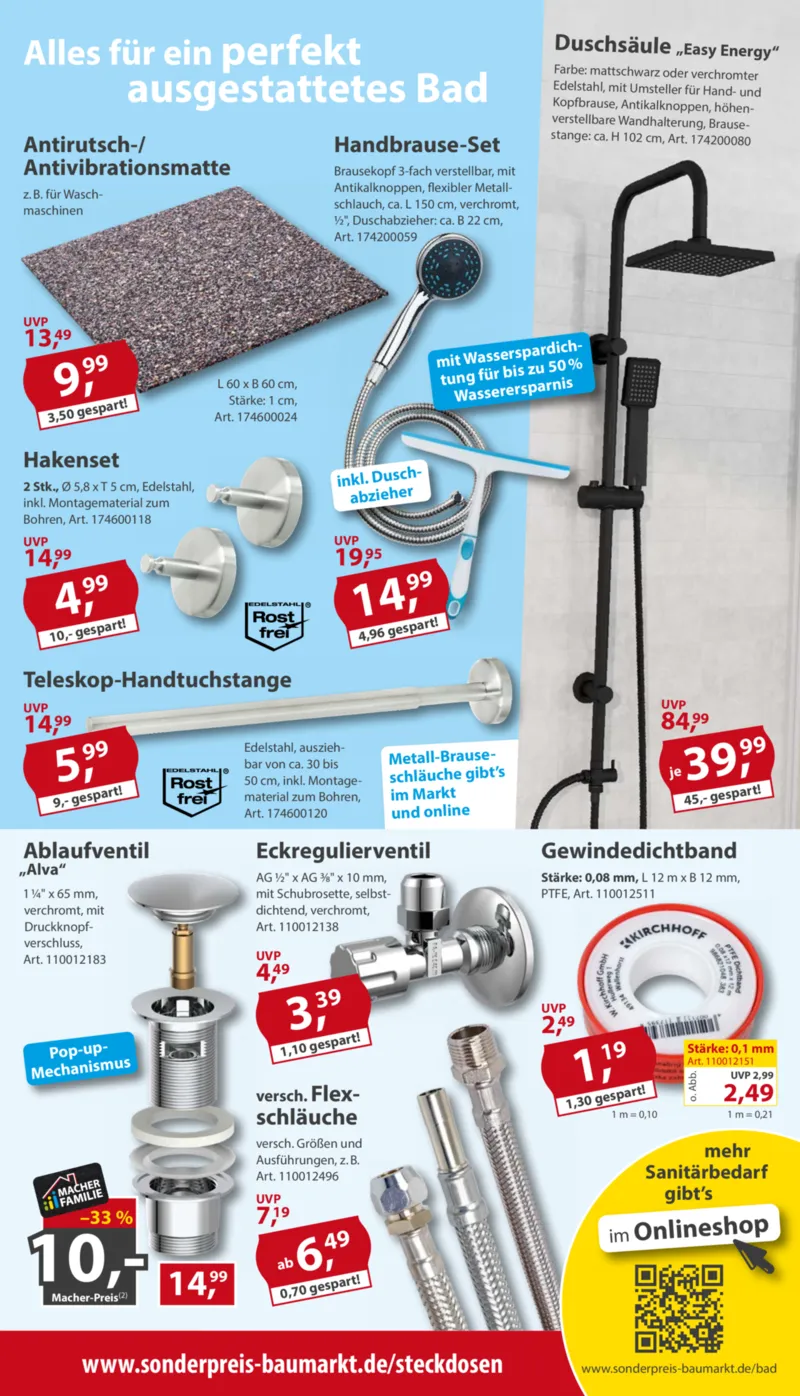 Sonderpreis Baumarkt Prospekt vom 12.09.2026, Seite 15