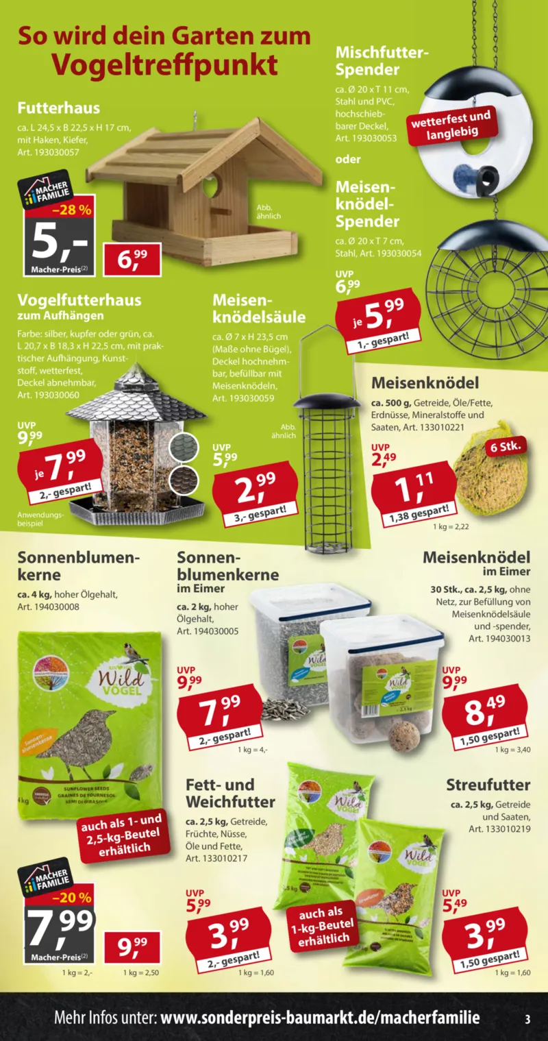 Sonderpreis Baumarkt Prospekt vom 12.09.2026, Seite 3