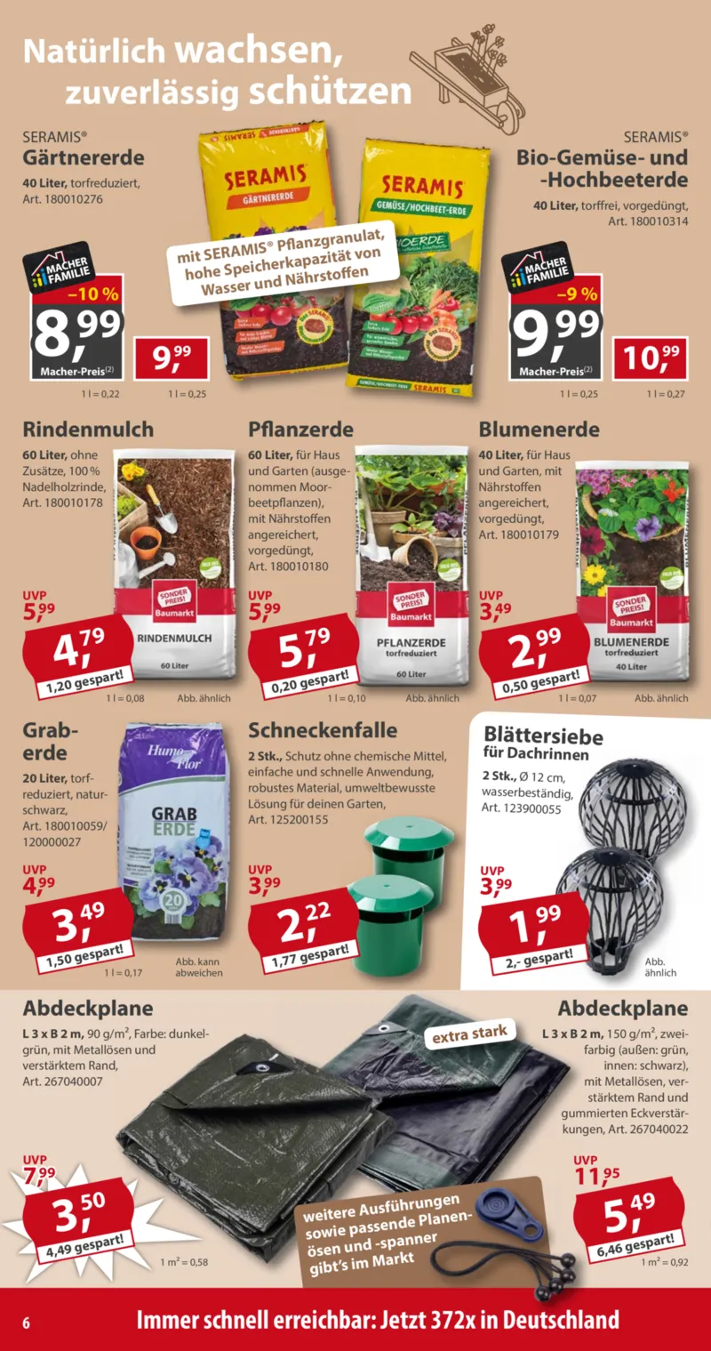 Sonderpreis Baumarkt Prospekt vom 12.09.2026, Seite 6