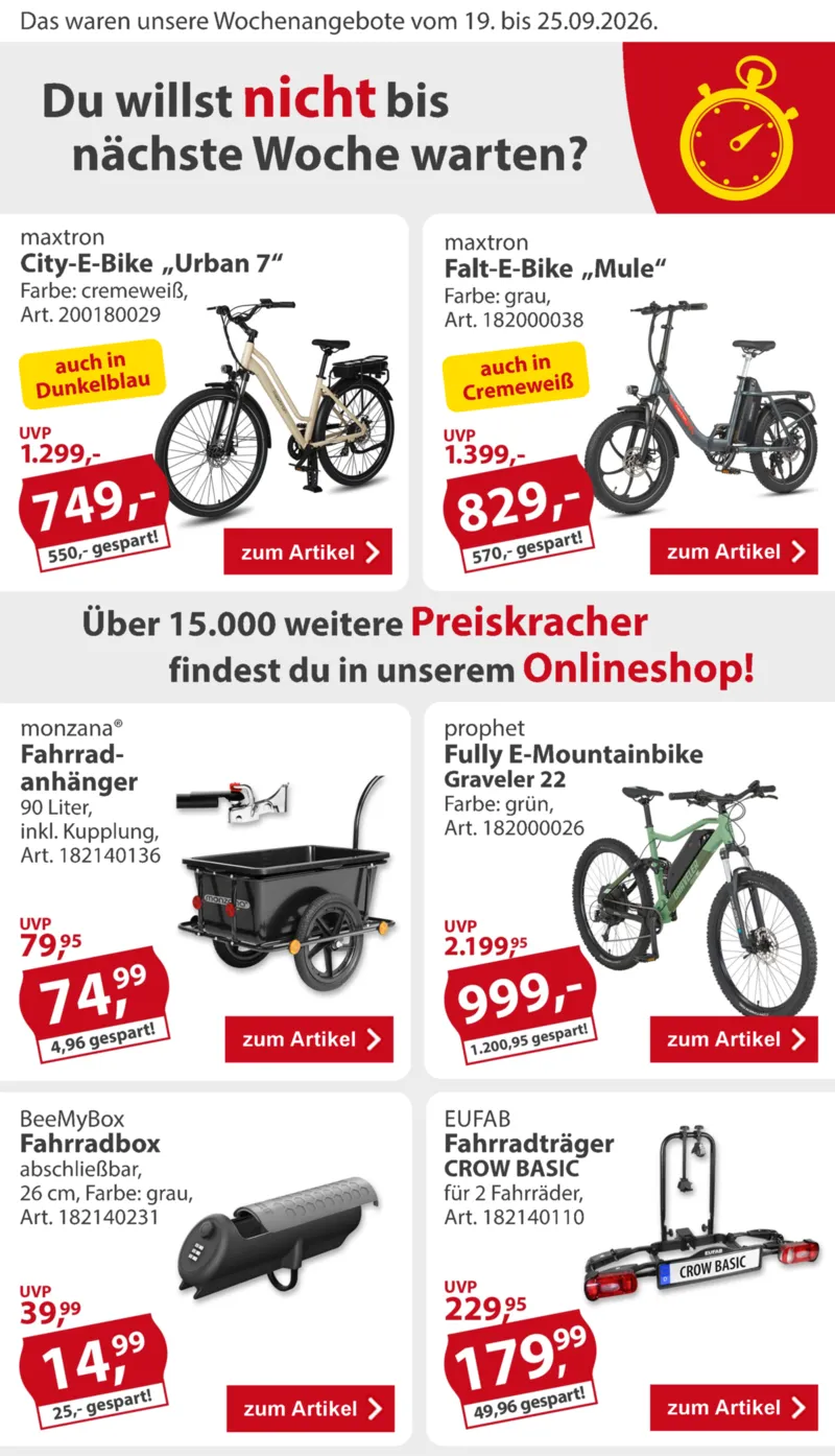 Sonderpreis Baumarkt Prospekt vom 19.09.2026, Seite 2