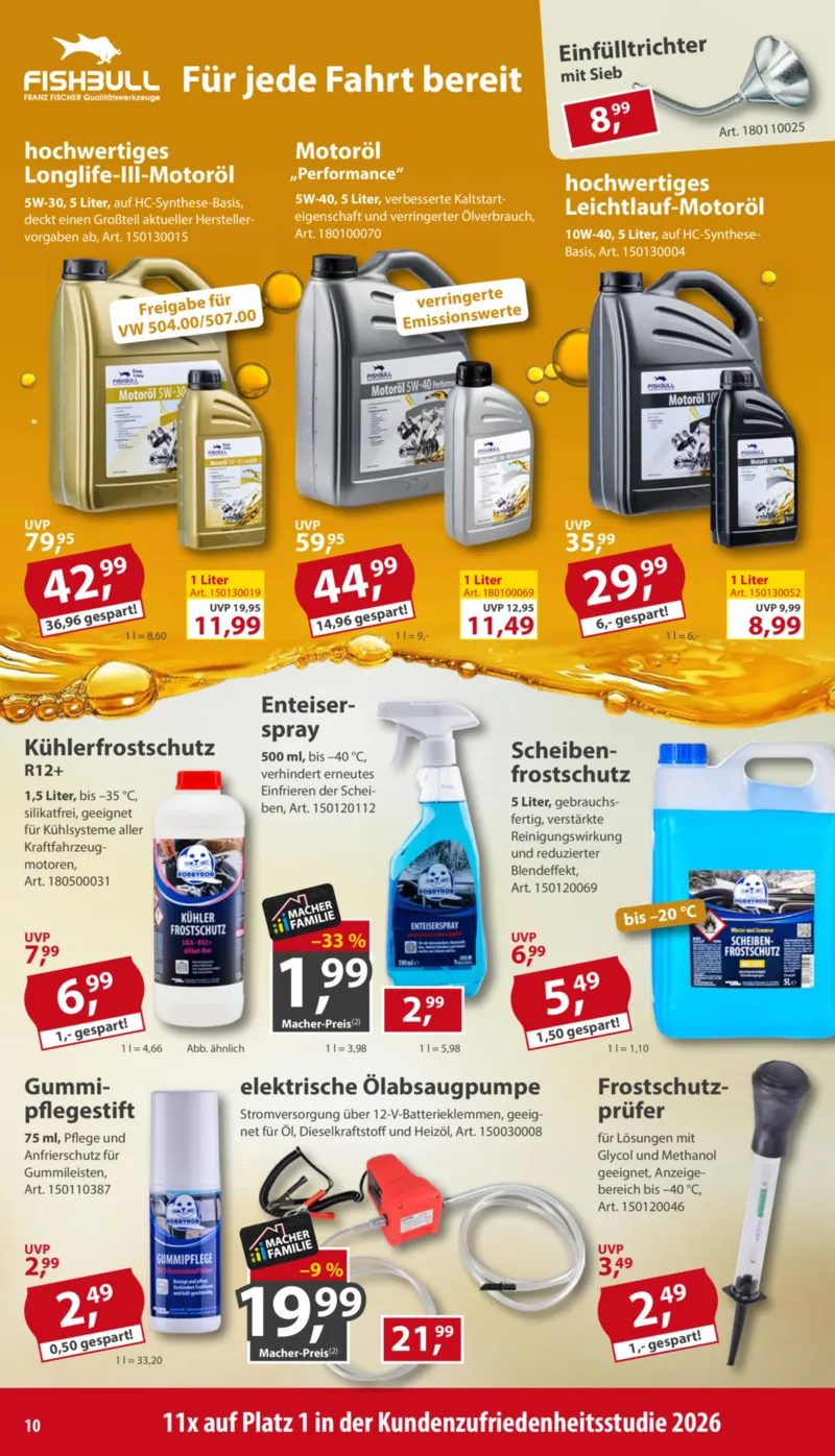 Sonderpreis Baumarkt Prospekt vom 26.09.2026, Seite 10